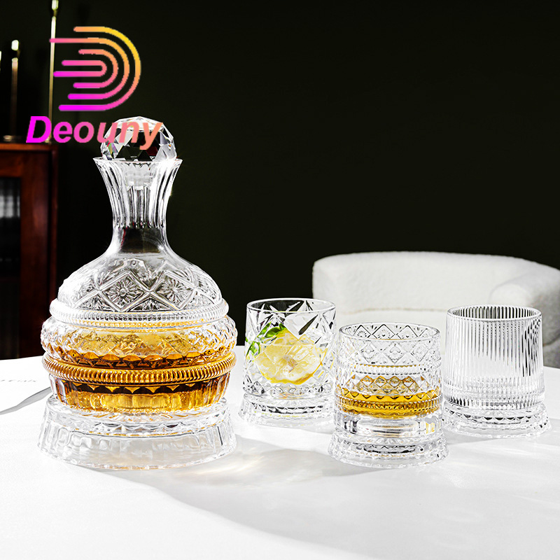 Wine Beer Whiskey - DEOUNY 유럽 스타 다이아몬드 회전 와인