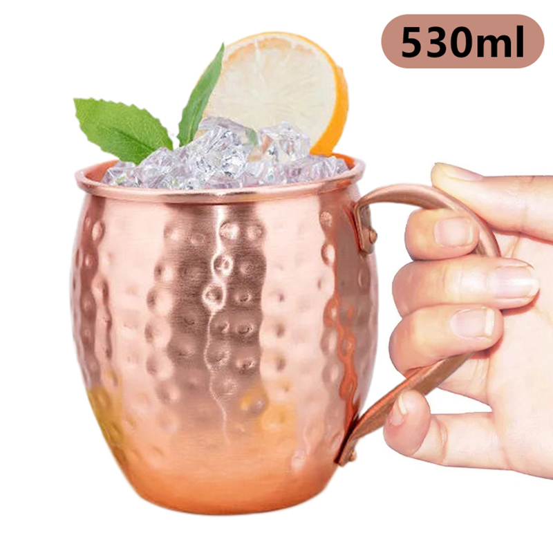 Wine Beer Cocktail - 【F】530ml 100% 구리 모스크바 뮬 머그잔