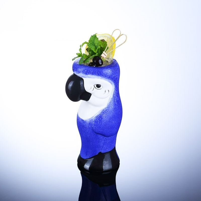앵무새 하와이 티키 머그잔 칵테일 컵 맥주 음료 머그잔 - Wine Beer Cocktail 리뷰 및 가격