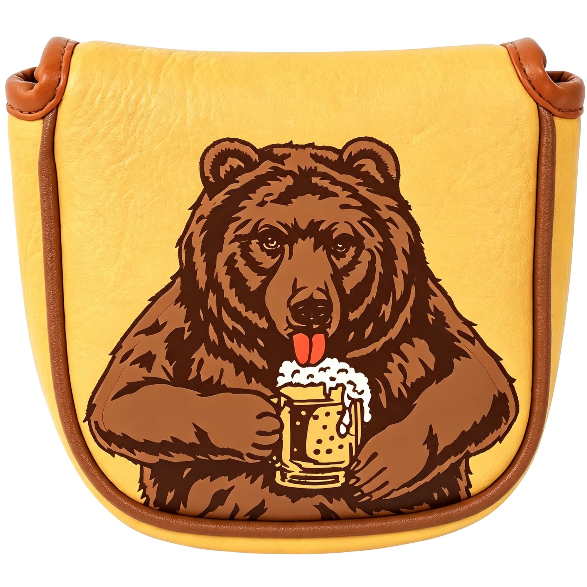 대부분의 브랜드에 적합한 맥주곰 디자인의 해골 자수 골 - Beer & Wine Grab 리뷰 및 가격