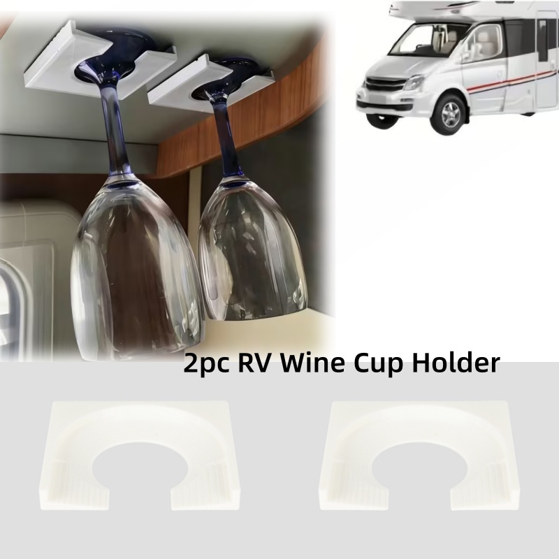 2pc RV 캠핑카 와인 컵 홀더(자체 접착 접착제 포 - Wine & Beer Emporium 리뷰 및 가격