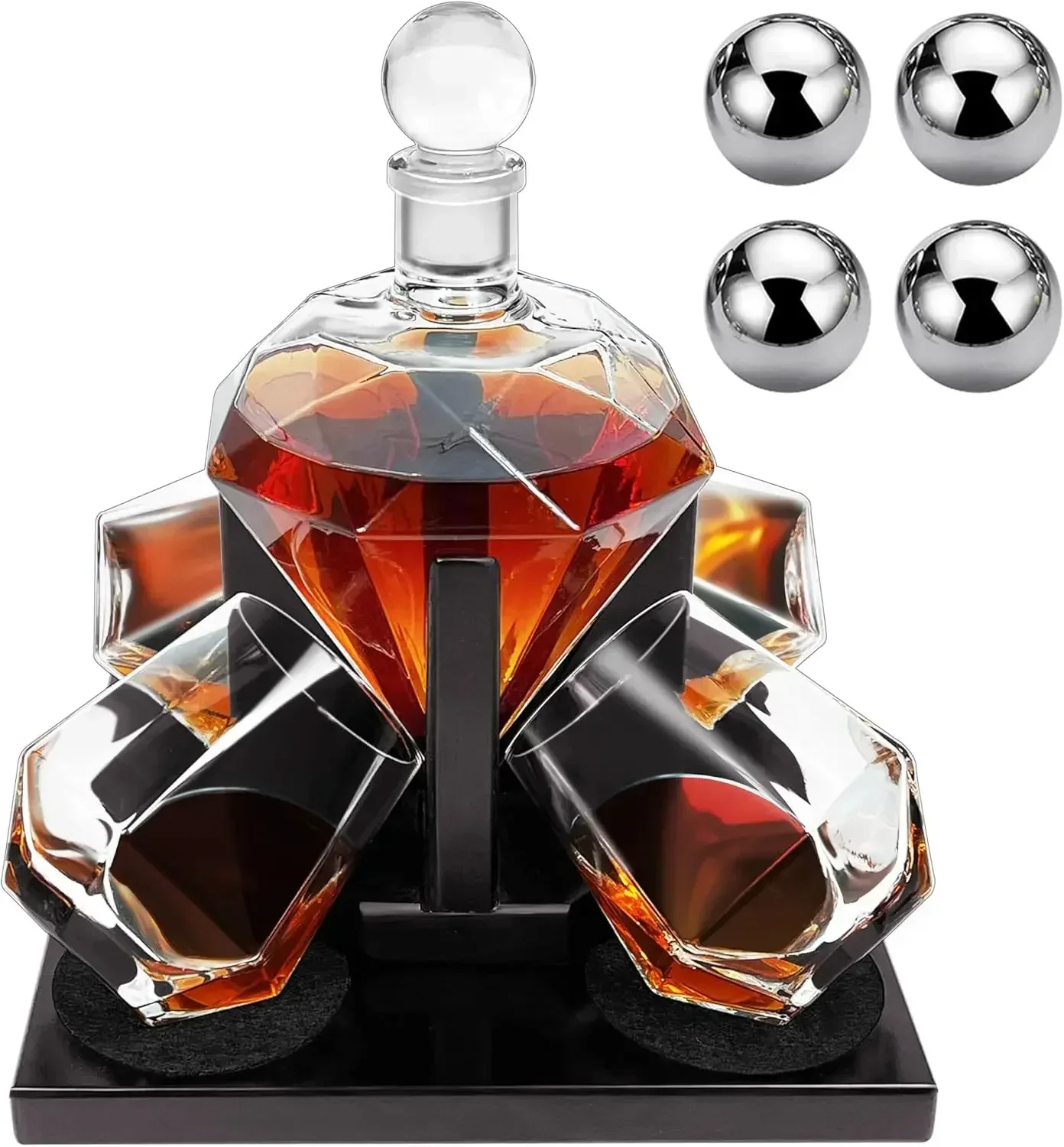 다이아몬드 위스키 디캔터 세트, 다이아몬드 디캔터 세트 - Whiskey Stone Set 리뷰 및 가격