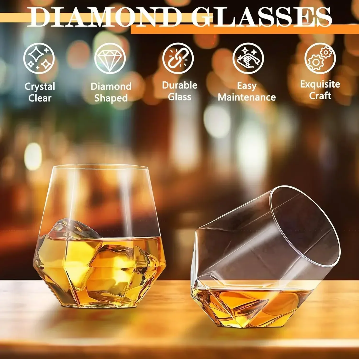 다이아몬드 위스키 디캔터 세트, 다이아몬드 디캔터 세트 - Whiskey Stone Set 리뷰 및 가격